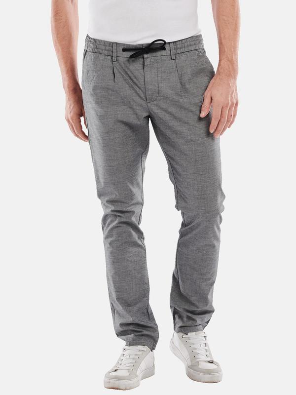 engbers Herren Chino regular Grau uni von engbers