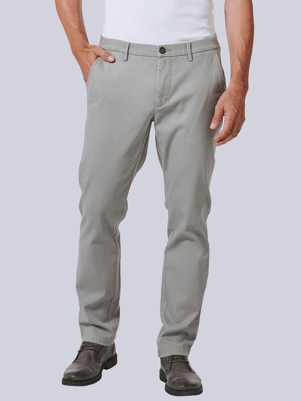 engbers Herren Chino slim fit Beige uni von engbers