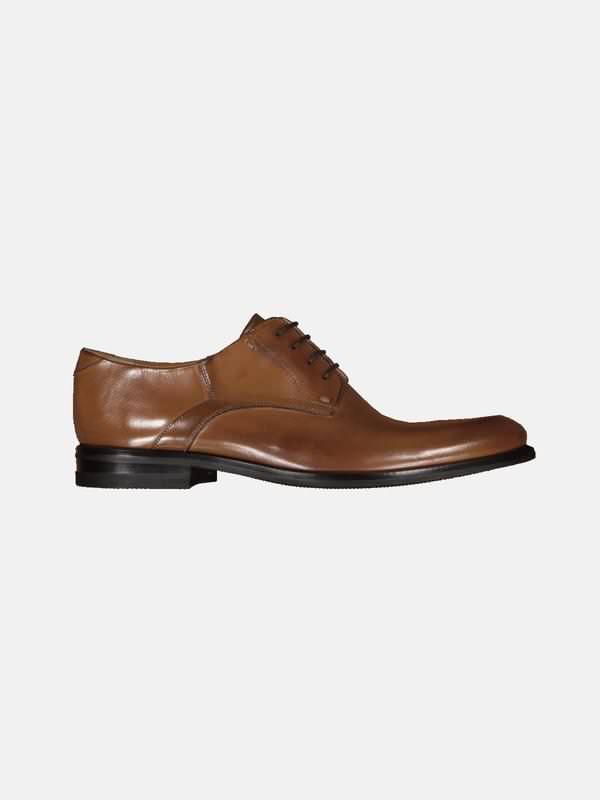 engbers Herren Halbschuh aus Leder Braun regular uni engbers Herren Halbschuh aus Leder Braun regular uni von engbers