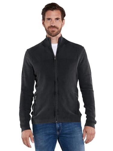 engbers Herren Herren Cardigan Regular, 35619, 35619, Anthrazit in Größe XL von engbers