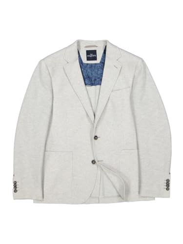 engbers Herren Freizeit-Sakko Regular, 36488, Hellgrau in Größe 31 von engbers