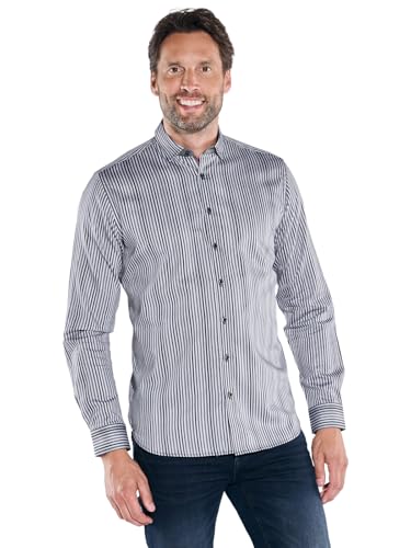 engbers Herren Herren Langarm-Hemd My Favorite, Anthrazit, 39188, Anthrazit in Größe 3XL von engbers