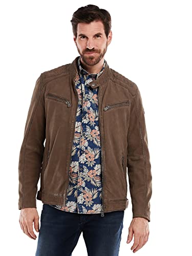 engbers Herren Herren Lederjacke regular, 34441, 34441, Braun in Größe 60 von engbers