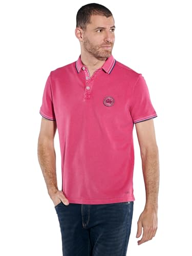 engbers Herren Herren Polo-Shirt Regular, 37115, 37115, Pink in Größe XXL von engbers