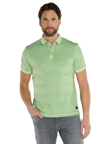 engbers Herren Herren Polo-Shirt strukturiert, 36836, 36836, Grün in Größe XL von engbers