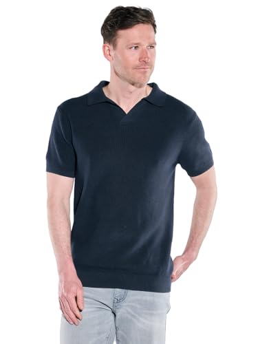 engbers Herren Polo-Shirt strukturiert, 39046, Saphirblau in Größe M engbers Herren Polo-Shirt strukturiert, 39046, Saphirblau in Größe M von engbers