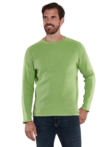 engbers Herren Herren Pullover Uni, 36097, 36097, Grün in Größe L von engbers