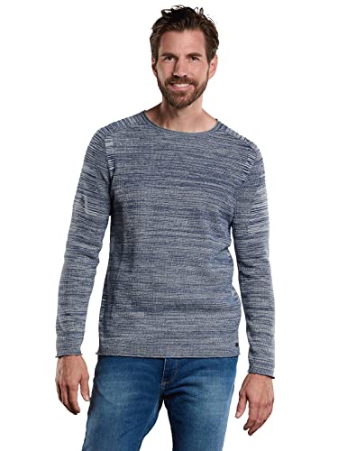 engbers Herren Herren Pullover meliert, 34131, 34131, Indigoblau in Größe M von engbers