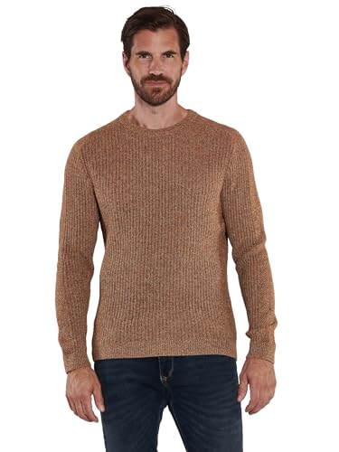 engbers Herren Herren Pullover meliert, 36089, 36089, Dunkelorange in Größe M von engbers