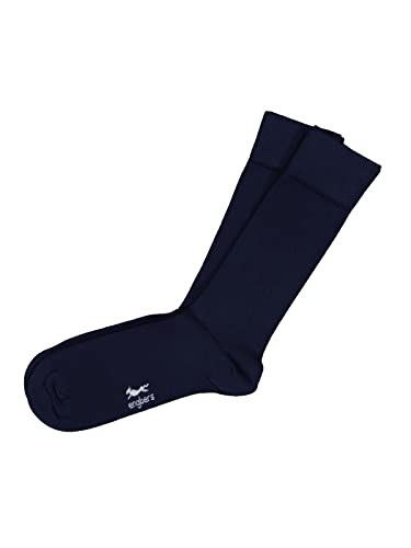 engbers Herren Herren Socken uni, 35716, 35716, Marineblau in Größe 46 von engbers