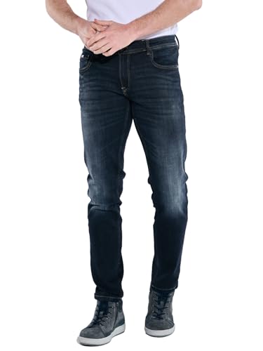 engbers Herren Herren Super-Stretch-Jeans Slim fit, Indigoblau, 37402, Indigoblau in Größe 38/32 von engbers