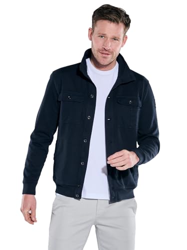 engbers Herren Herren Sweatjacke Regular, Saphirblau, 38306, Saphirblau in Größe 3XL von engbers