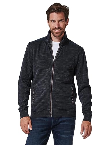 engbers Herren Sweatjacke gestreift, 35233, Saphirblau in Größe L von engbers