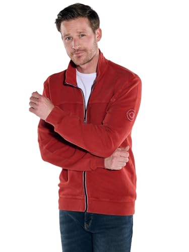 engbers Herren Sweatjacke Regular, 37295, Orange in Größe 3XL von engbers