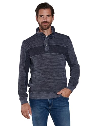 engbers Herren Herren Sweatshirt gestreift, 36105, 36105, Saphirblau in Größe XL von engbers