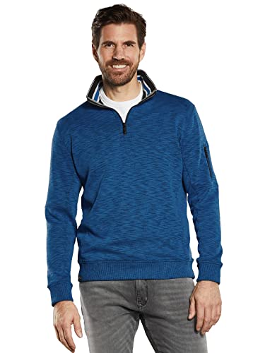 engbers Herren Herren Sweatshirt mit Stehkragen, 34350, 34350, Royalblau in Größe 4XL von engbers