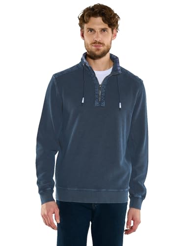 engbers Herren Herren Sweatshirt mit Stehkragen, 36185, 36185, Saphirblau in Größe 3XL von engbers