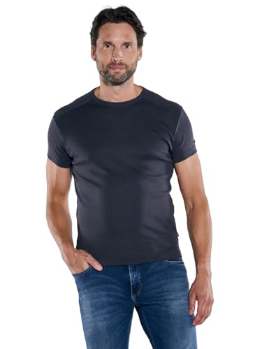 engbers Herren T-Shirt My Favorite Organic, 39235, Saphirblau in Größe XL von engbers