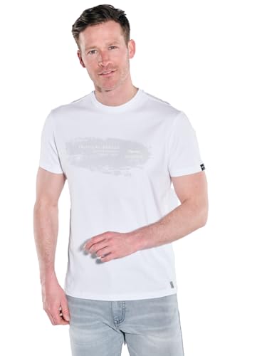 engbers Herren T-Shirt Regular, 38980, Reinweiss in Größe S von engbers
