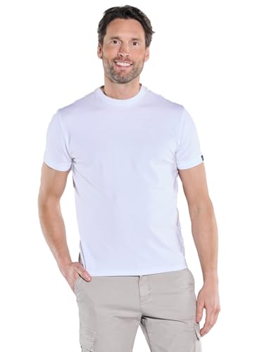 engbers Herren Herren T-Shirt Uni, Reinweiss, 38642, Reinweiss in Größe XXL von engbers