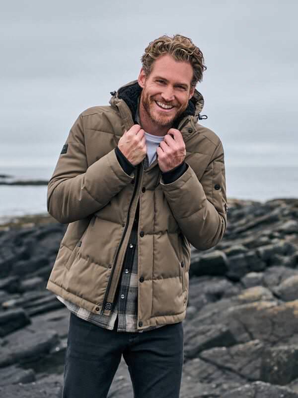 engbers Herren Jacke Braun regular uni von engbers