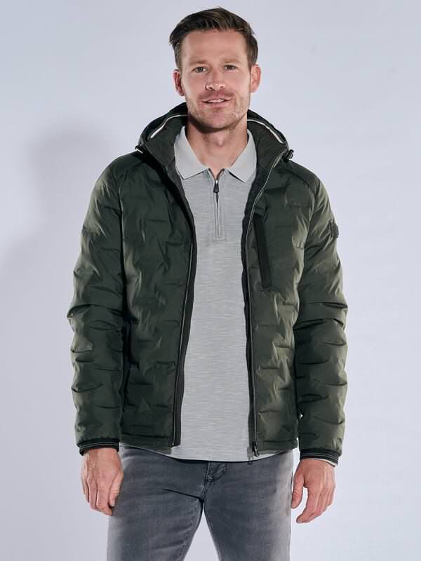 engbers Herren Jacke Grün regular uni von engbers