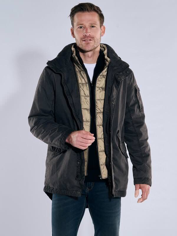 engbers Herren Jacke mit heraustrennbarem Inlet Blau regular uni engbers Herren Jacke mit heraustrennbarem Inlet Blau regular uni von engbers