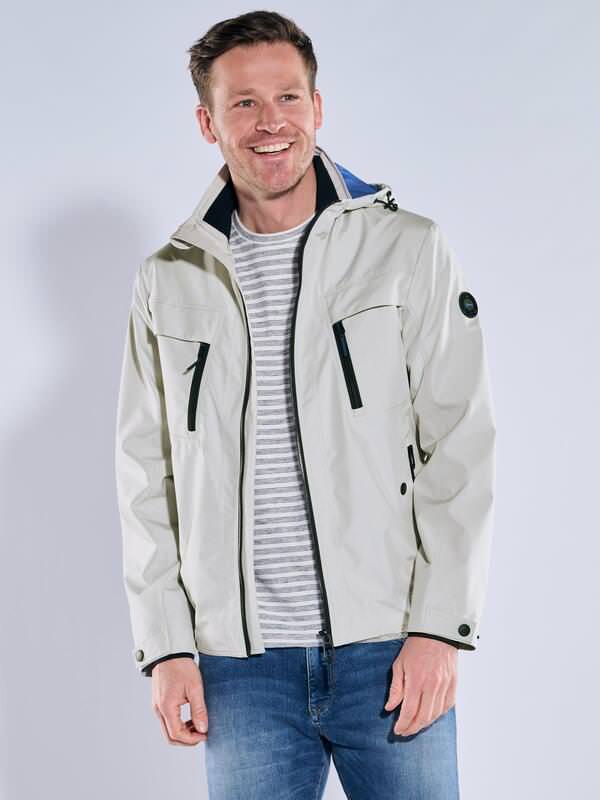 engbers Herren Funktionsjacke regular Weiß uni von engbers