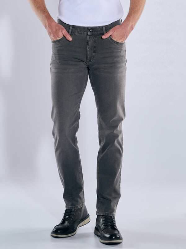 engbers Herren Super-Stretch-Jeans regular Grün uni von engbers