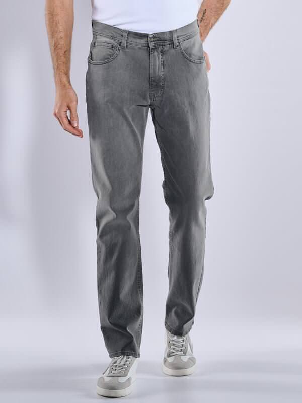 engbers Herren Jeans "My Favorite" Grau straight uni von engbers