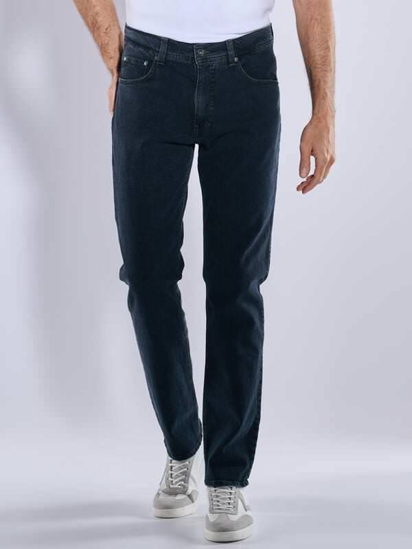 engbers Herren Jeans "My Favorite" straight Blau uni von engbers