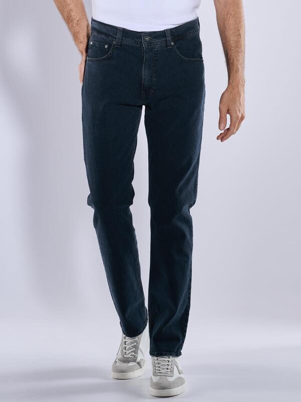 engbers Herren Jeans "My Favorite" straight Blau uni von engbers