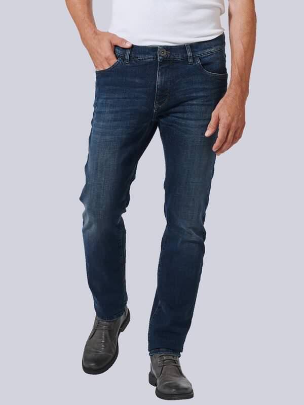 engbers Herren Jeans regular Blau uni von engbers