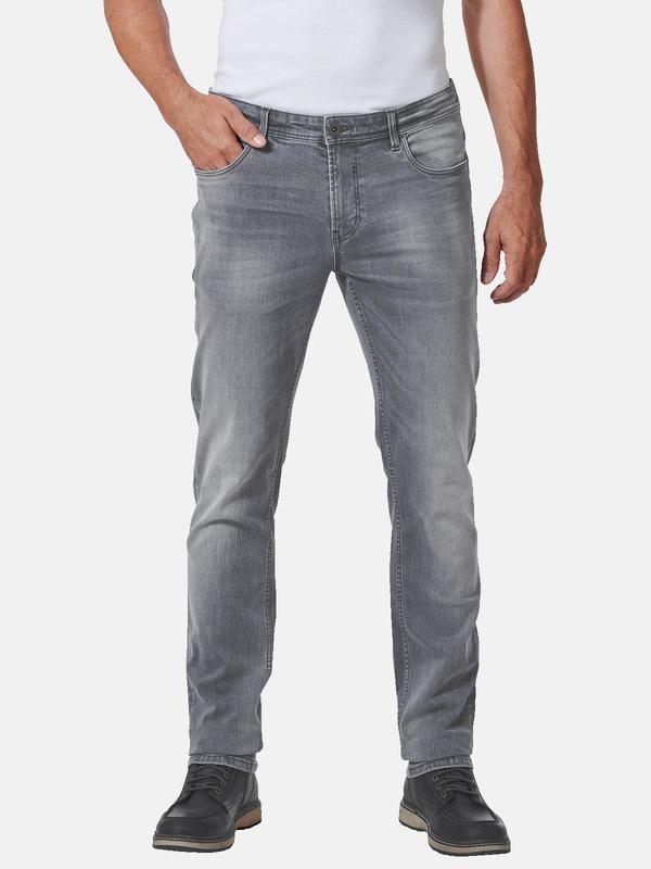engbers Herren Jeans slim fit Grau uni von engbers
