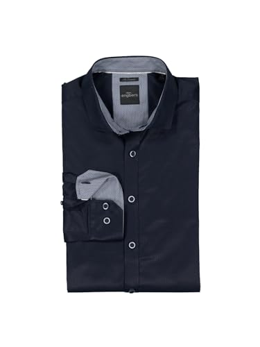 engbers Herren Langarm-Hemd My Favorite, 38511, Marineblau in Größe XXL von engbers