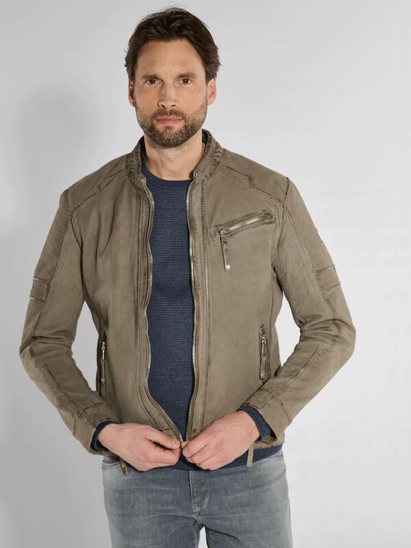 engbers Herren Lederjacke regular grau uni engbers Herren Lederjacke regular grau uni von engbers