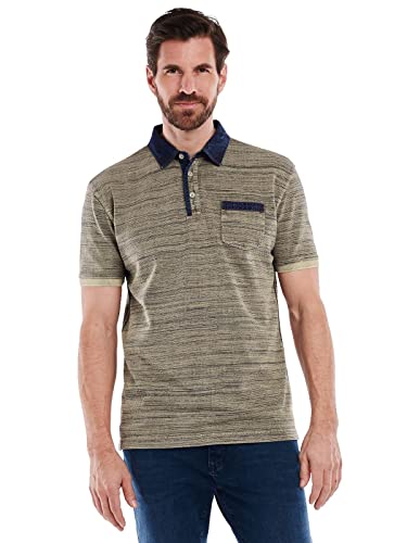 engbers Herren Herren Polo-Shirt Regular, 35086, 35086, Beige in Größe M von engbers