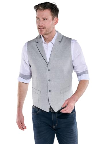 engbers Herren Sakko-Weste Regular, 38247, Hellgrau in Größe 50 von engbers