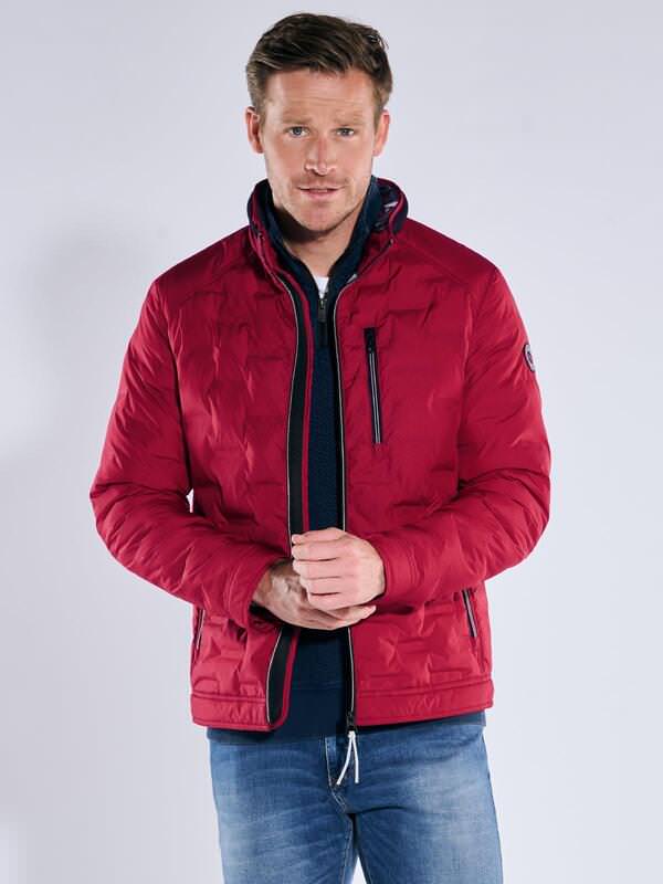 engbers Herren Steppjacke Rot regular uni von engbers