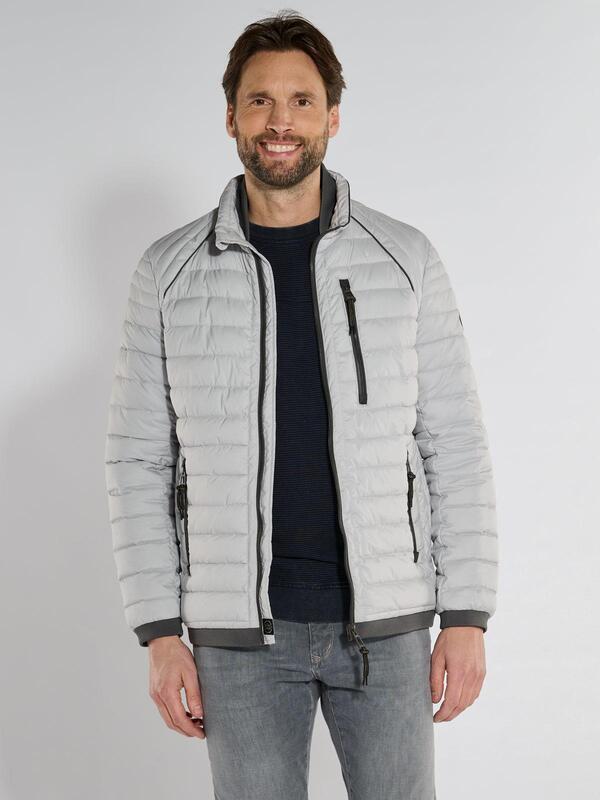engbers Herren Steppjacke regular Grau uni von engbers