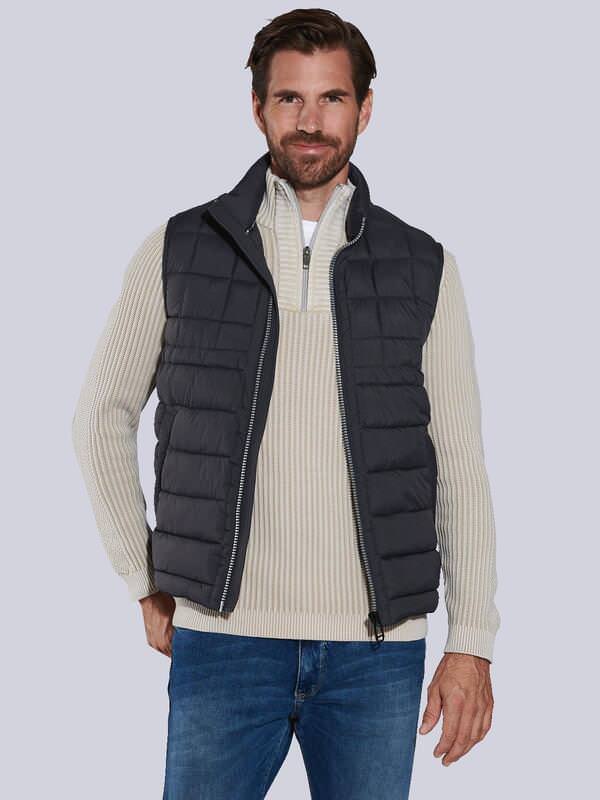 engbers Herren Steppweste regular Schwarz uni engbers Herren Steppweste regular Schwarz uni von engbers