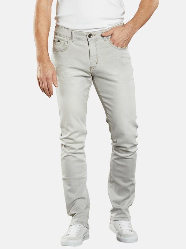 engbers Herren Super-Stretch-Jeans regular beige uni von engbers