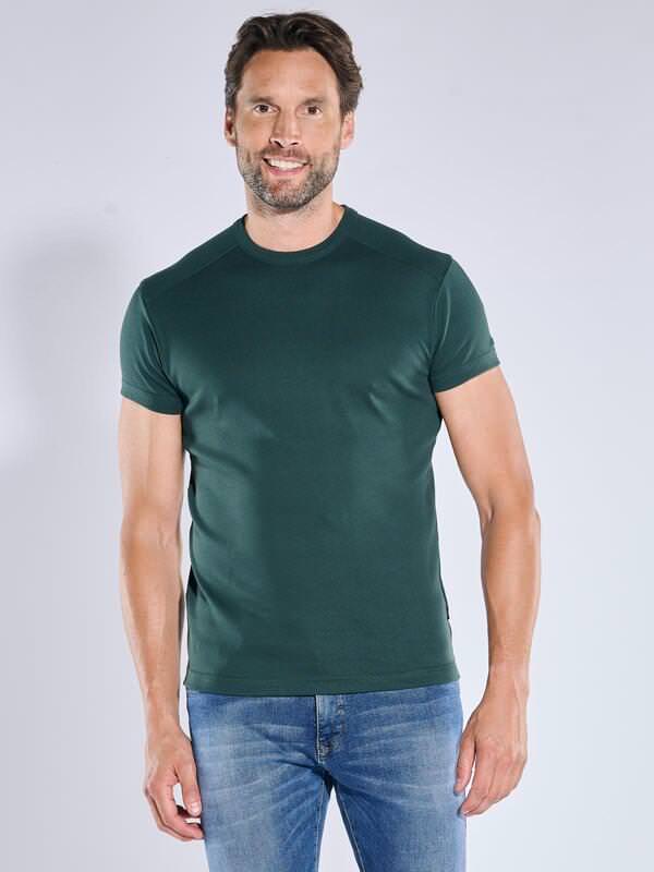 engbers Herren T-Shirt My Favorite Grün regular uni Rundhals von engbers