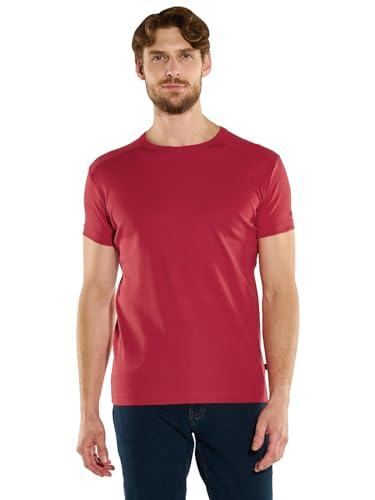 engbers Herren Herren Basic-Shirt My Favorite Organic, 34380, 34380, Rot in Größe XXL von engbers