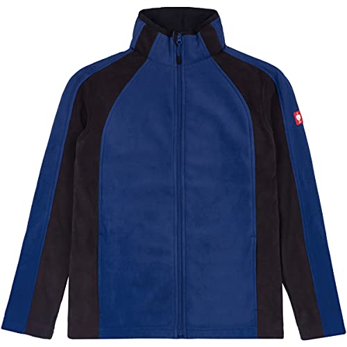 Engelbert Strauss Herren Fleecejacke Microfleece dryplexx inkl. gratis SHG Ohrstöpsel, Farbe:blau, Größe:L von Engelbert Strauss