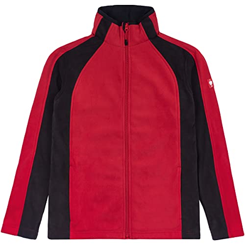 Engelbert Strauss Herren Fleecejacke Microfleece dryplexx inkl. gratis SHG Ohrstöpsel, Farbe:rot, Größe:2XL von Engelbert Strauss