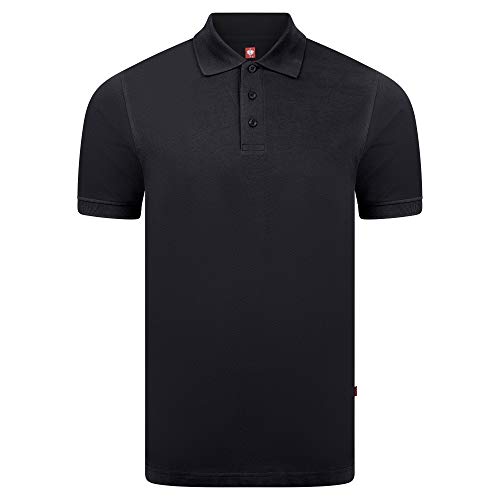 Engelbert Strauss Polo Shirt Baumwolle Regular (Schwarz, L, l) von Engelbert Strauss