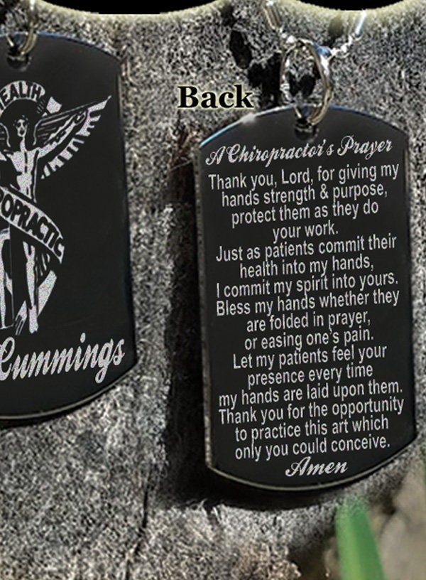 Chiropraktiker, Chiropraktiker Gebet, Geschenk, Geschenke, Student, Absolvent von engravings4u