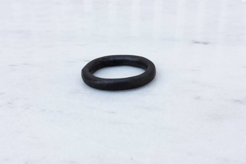 Schwarz Oxidiert Ring | Feine Silber Chenier Elegante Schwarzer Geschenk Für Ihn Sie Minimale Schwarz Oxidiert Ring | Feine Silber Chenier Elegante Schwarzer Geschenk Für Ihn Sie Minimale von eniJewellery