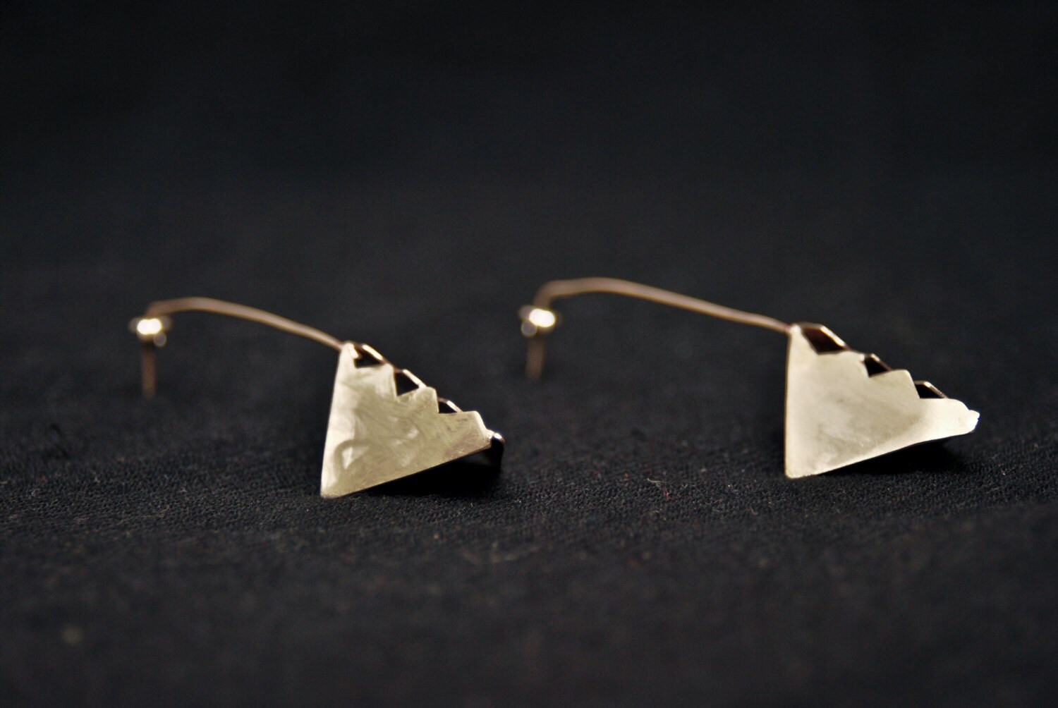 Silber Ohrringe, Razor Ohrringe Silber Ohrringe, Razor Ohrringe von eniJewellery